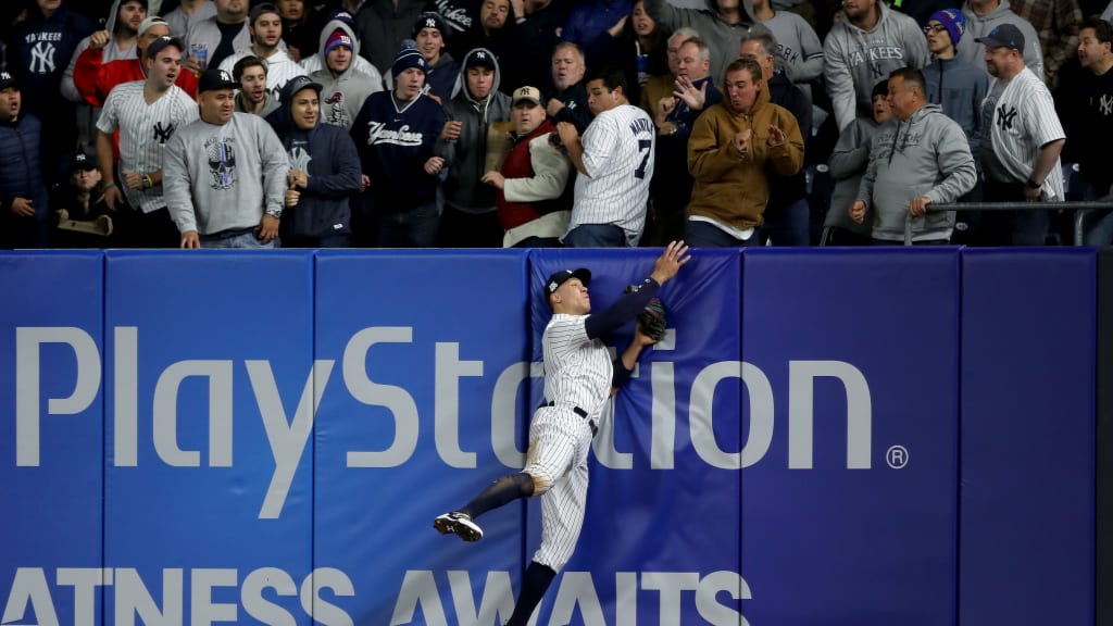 Yankees wowed by Aaron Judge's wall-busting catch: 'another planet