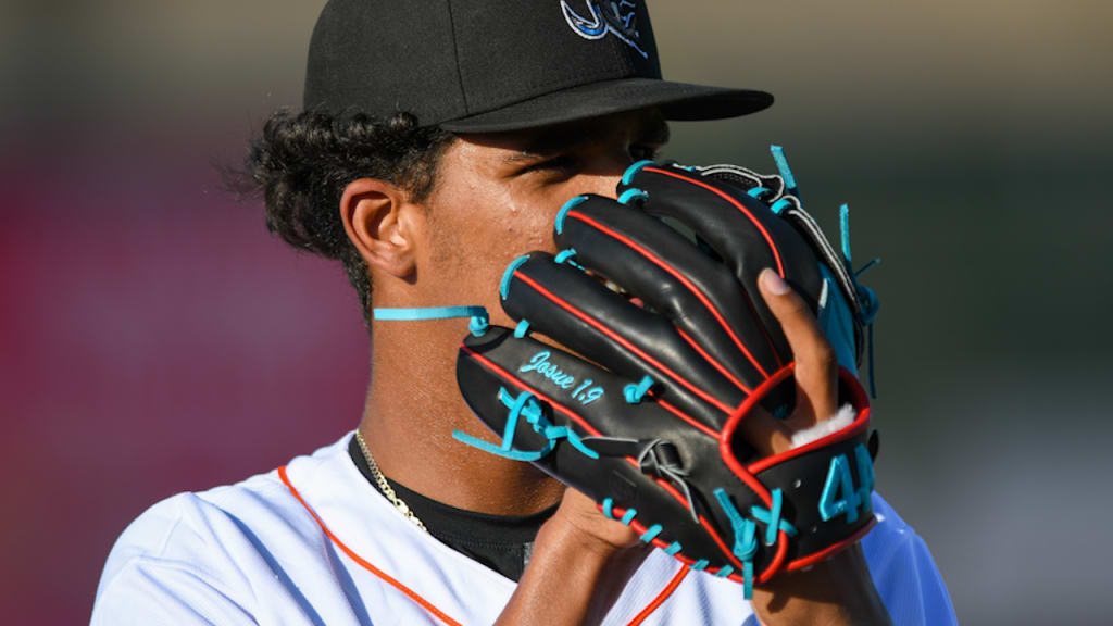 Marlins' Eury Pérez allows 2 runs, strikes out 7 in debut: 20-year-old's  stuff lives up to the hype - The Athletic