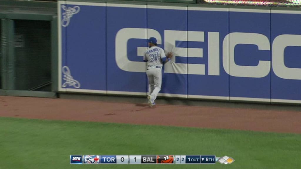 Hernandez's leaping grab