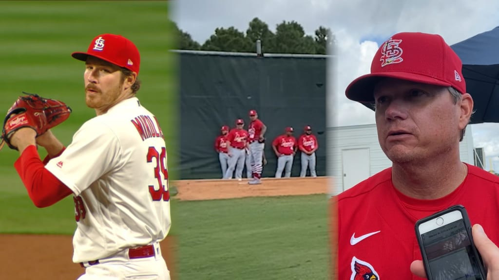 Shildt on Mikolas, rotation