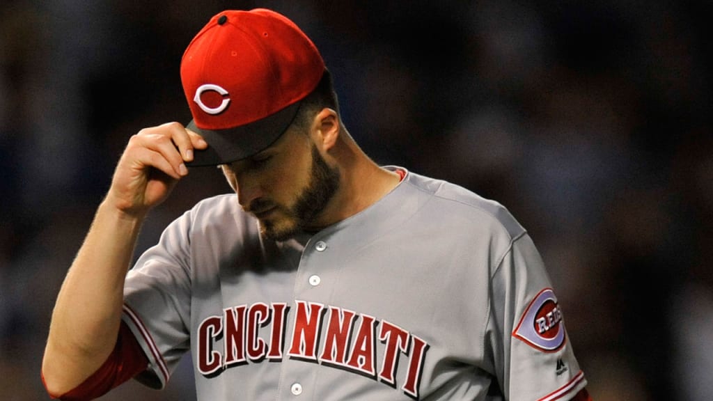 Tim Adleman opened his outing with six scoreless innings before allowing two home runs Monday. (AP)