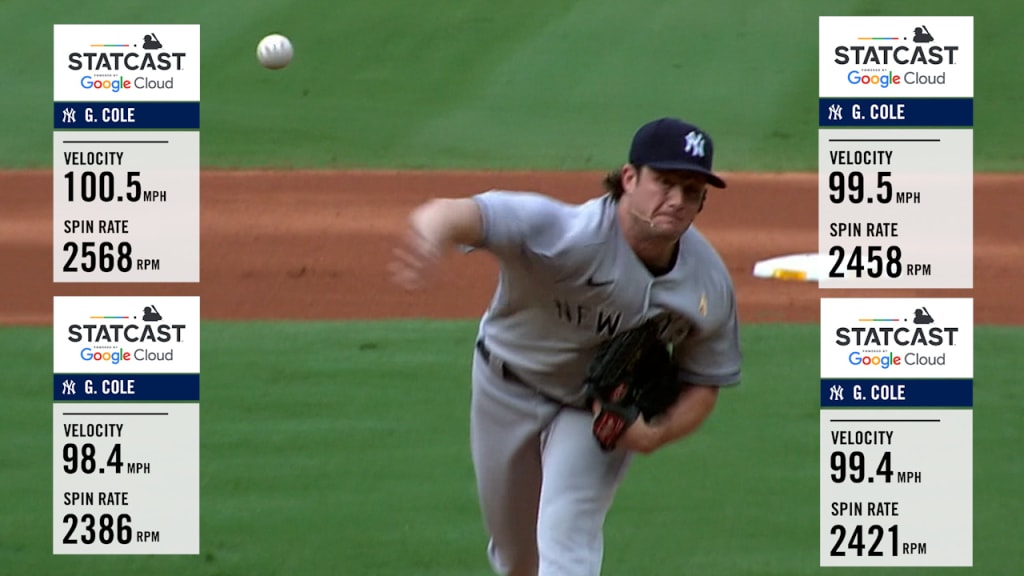 Gerrit Cole fans 15, Yankees beat Angels 4-1 to end skid
