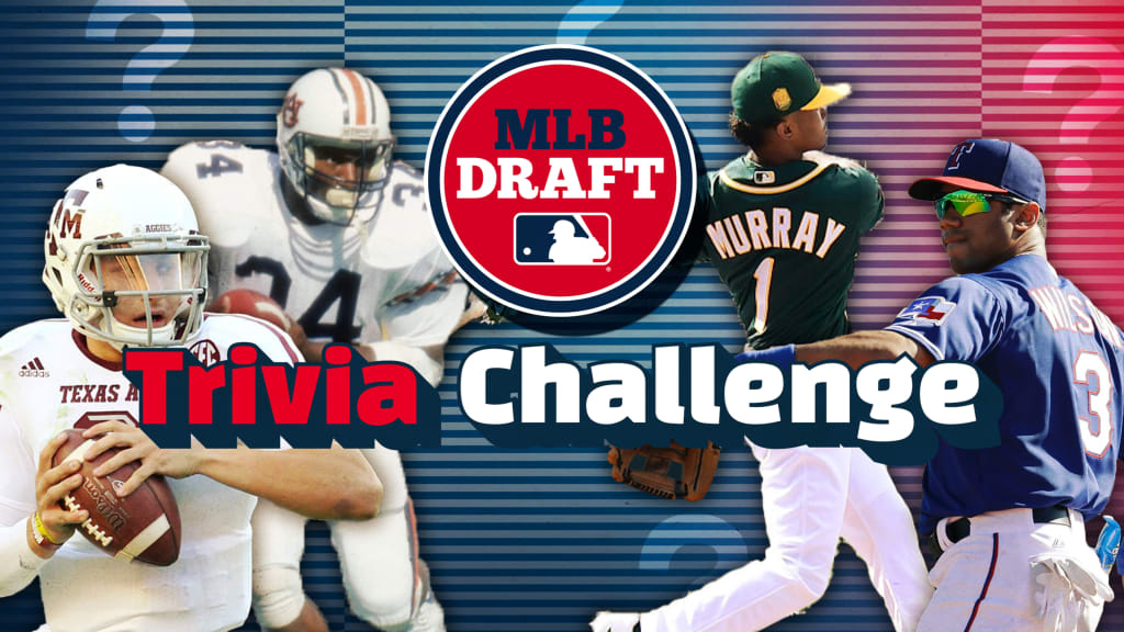 Quiz football players drafted in MLB Draft