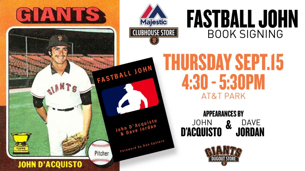 John D'Acquisto tells his side of the story in his new book. (Giants, via Twitter)