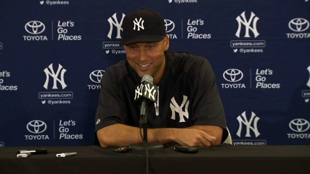 Derek Jeter New York Yankees Captain #2 Retirement MLB Licensed