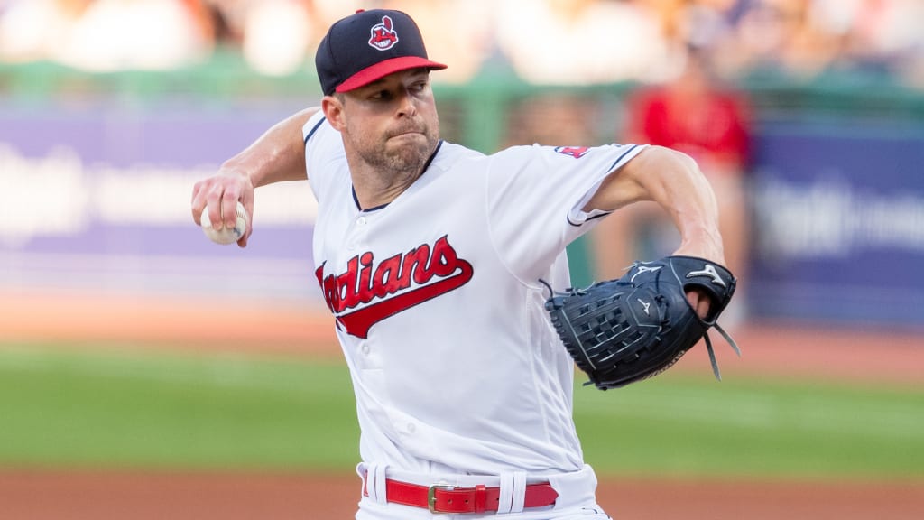 CLEVELAND, OH - AUGUST 31: Starting pitcher Corey Kluber pitches during the first inning against the Tampa Bay Rays at Progressive Field on August 31, 2018 in Cleveland, Ohio. (Photo by Jason Miller/Getty Images)