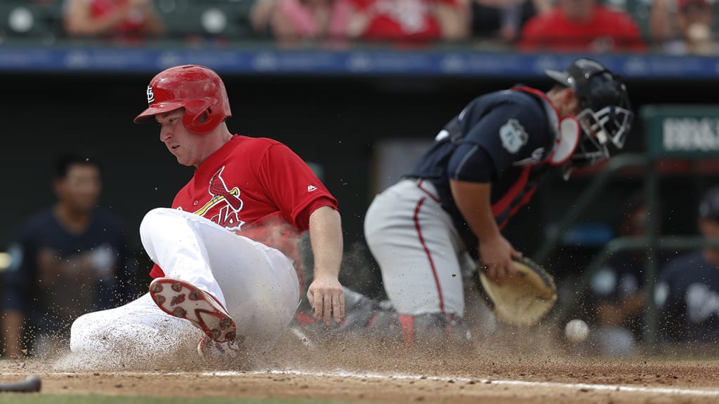 Jedd Gyorko went 2-for-3 with an RBI and a run scored vs. the Braves on Thursday. (AP)