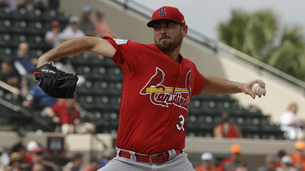 Austin Gomber pitches in Summer Camp