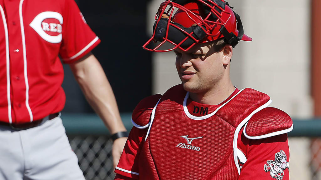 Devin Mesoraco expects to be in the Reds' lineup within seven to 10 days. (AP)