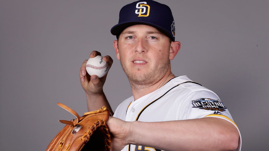 Right-hander Blake Smith was one of four Rule 5 picks in Padres camp this spring. (AP)