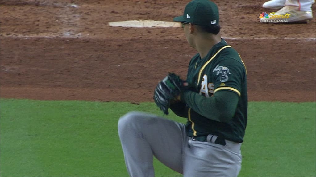 Jesús Luzardo impresses in debut, Athletics win over Astros