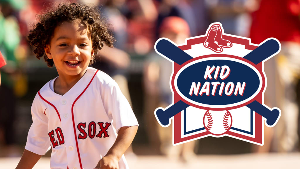 Boston Red Sox Kids in Boston Red Sox Team Shop 