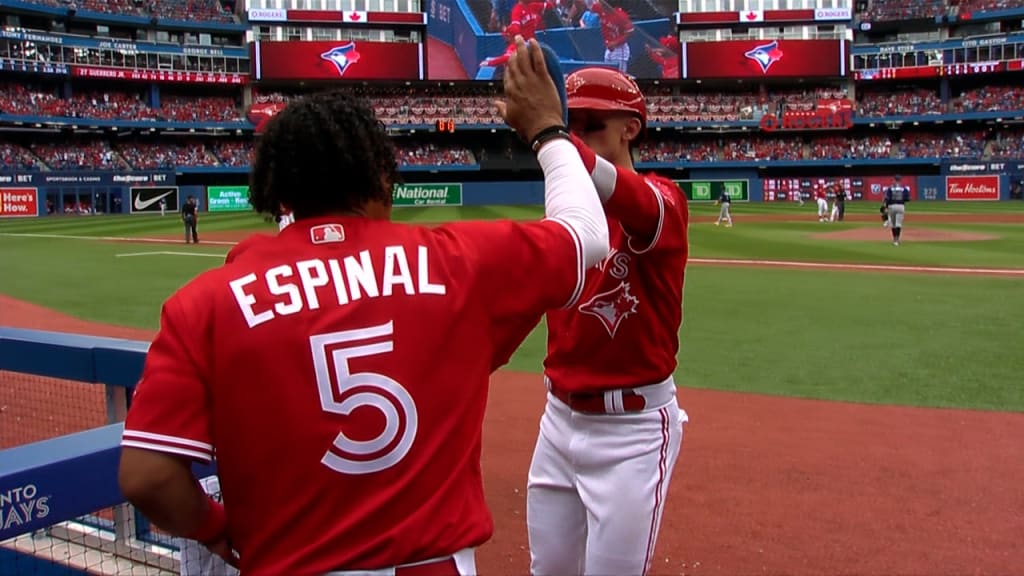 Brand New Toronto Blue Jays Canada Day Jersey from July 1st, 2022