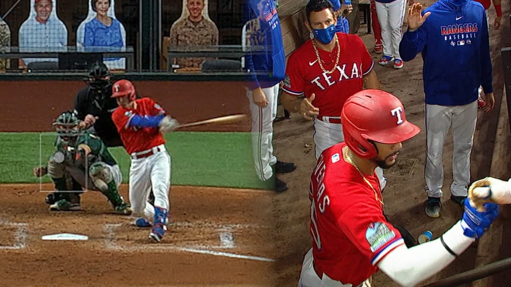 Rougned Odor's pants look like shorts