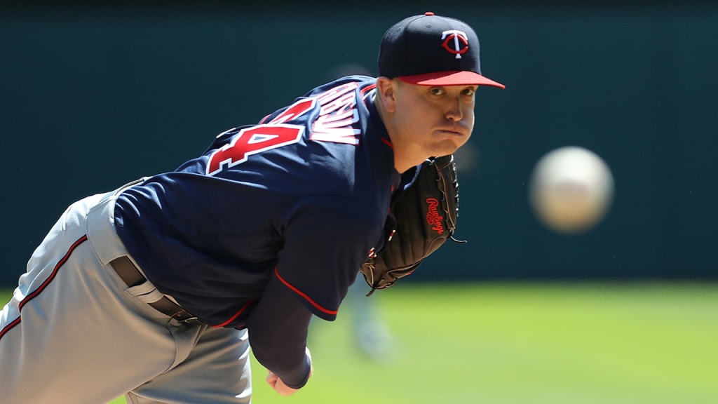 Through two starts, Kyle Gibson's 8.00 ERA belies his 1.33 WHIP, and shows how he's struggled to escape jams. (AP)