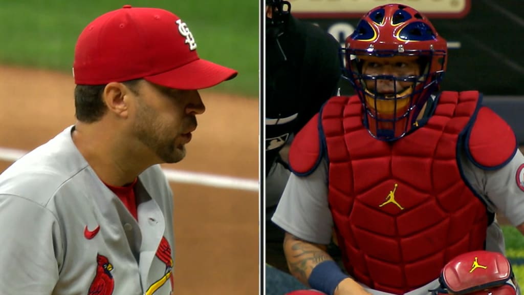 This is a 2022 photo of Paul Goldschmidt of the St. Louis Cardinals  baseball team. This image reflects the St. Louis Cardinals active roster  Saturday, March 19, 2022, in Jupiter Fla., when