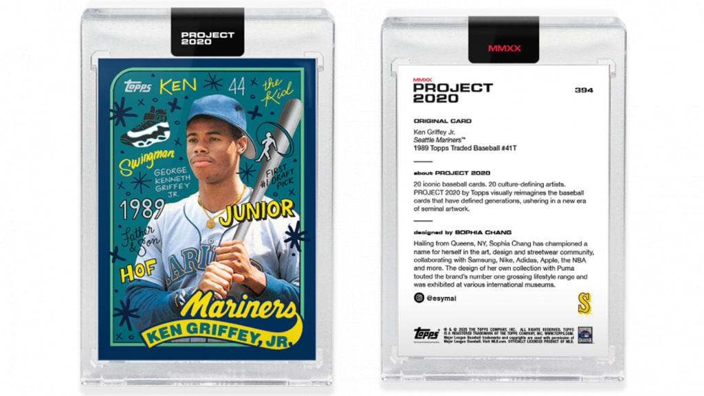 Chang's Topps Project 2020 Ken Griffey Jr. card
