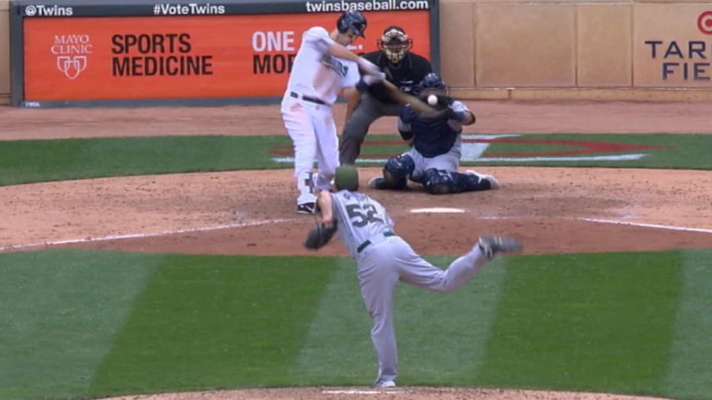 Joe Mauer becomes first Twin to reach base seven times in a game