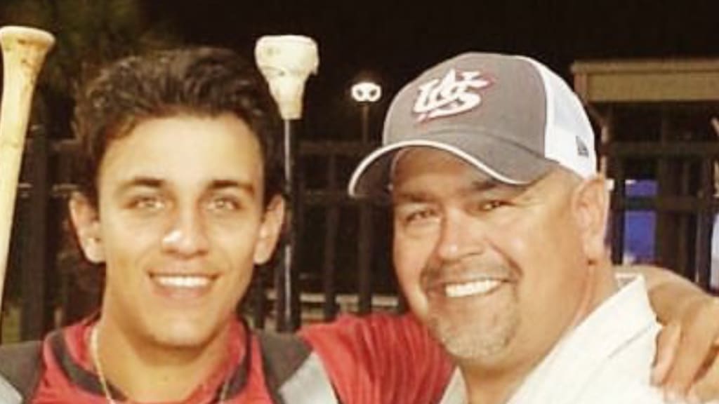 Nicky Lopez shares special bond with his dad