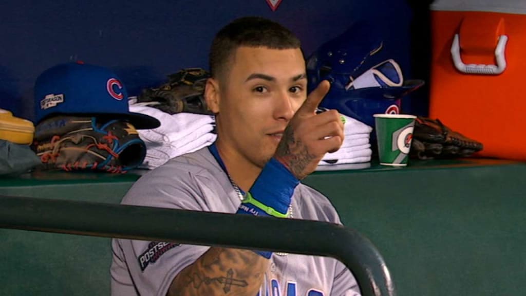 Javy Baez - Make a Nice Face. Me: 🎩 #NewEra #JB9 #ElMago