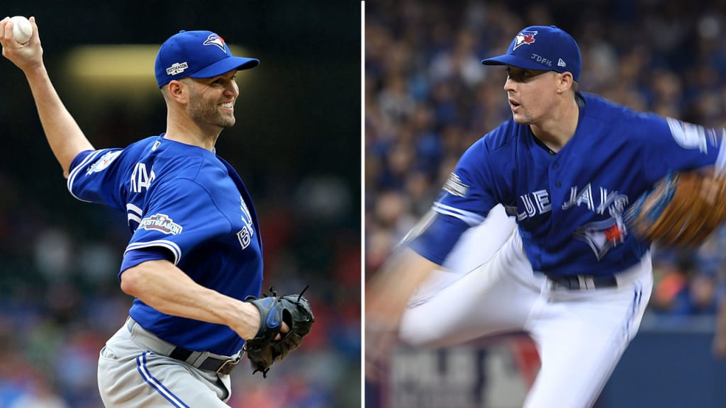 J.A. Happ might be more likely to get the ball on Opening Day since Aaron Sanchez's spring debut was delayed for rest. (AP)