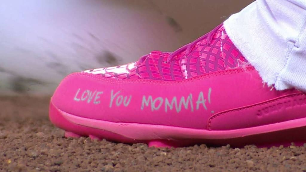 Aaron Judge Mother's Day Cleats
