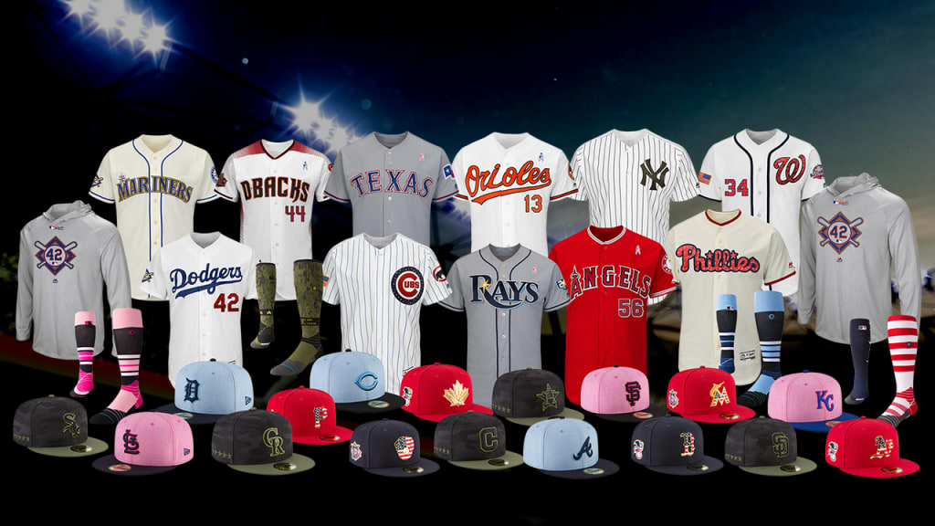 MLB 2018 special event, holiday uniforms