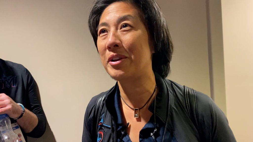 Kim Ng on Marlins' pitching