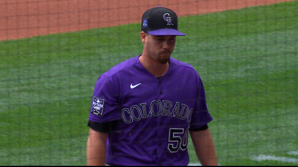 Big Boys and Girls Colorado Rockies Official Blank Jersey