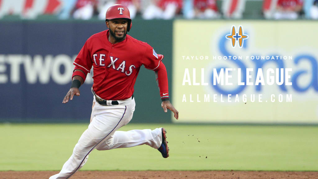 Texas Rangers Elvis Andrus (1) runs the bases in a baseball game against the Baltimore Orioles Thursday, Aug. 2, 2018, in Arlington, Texas. (AP Photo/Richard W. Rodriguez)