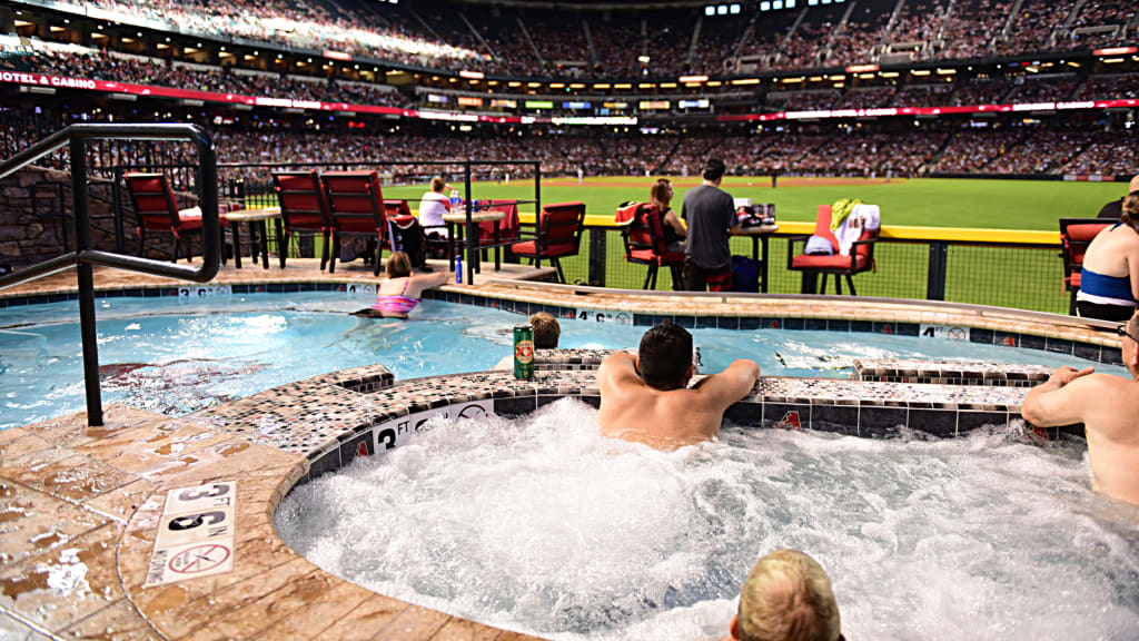 Ballpark Quirks: Taking a dip in Chase Field's swimming pool - Sports  Illustrated