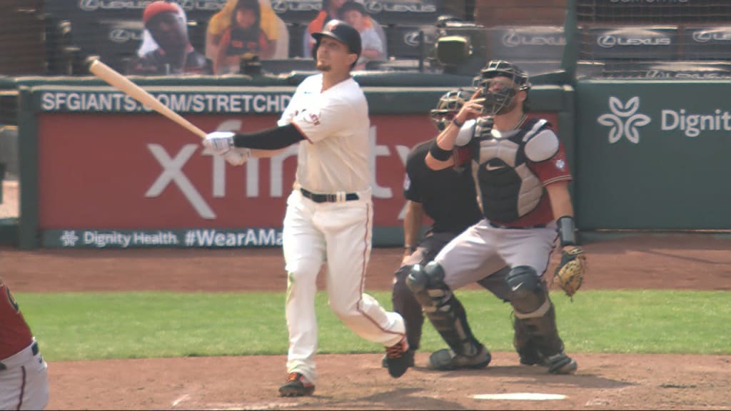 Mike Yastrzemski homers on 30th birthday