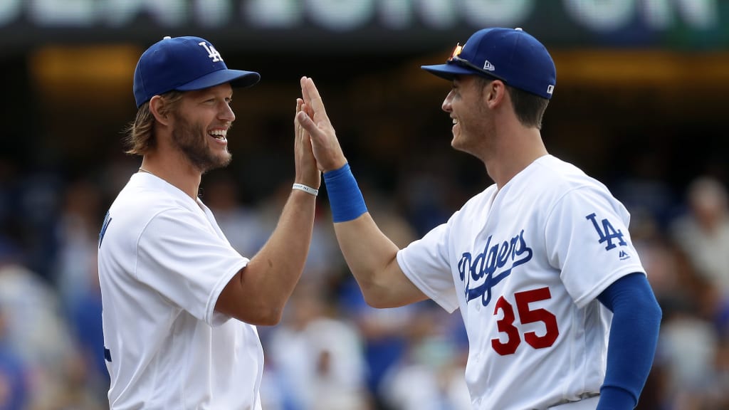 Cody Bellinger, Clayton Kershaw Dodgers Zoom party