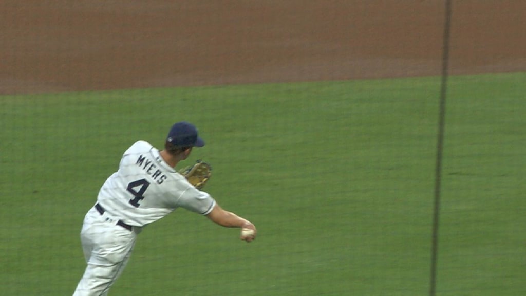 Myers' impressive start at third