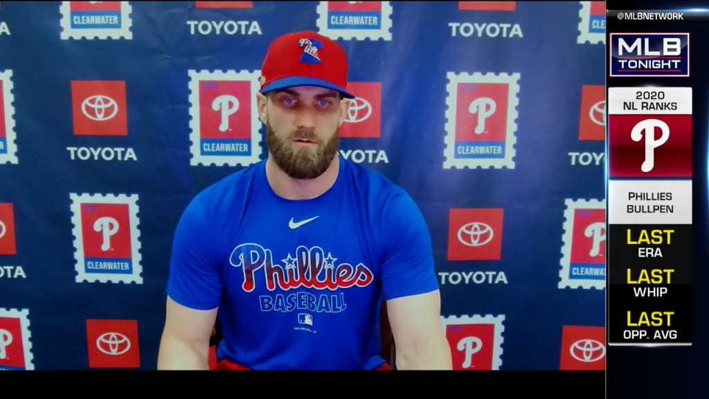 The Bryce Harper Phillies jerseys and T-shirts have dropped online 