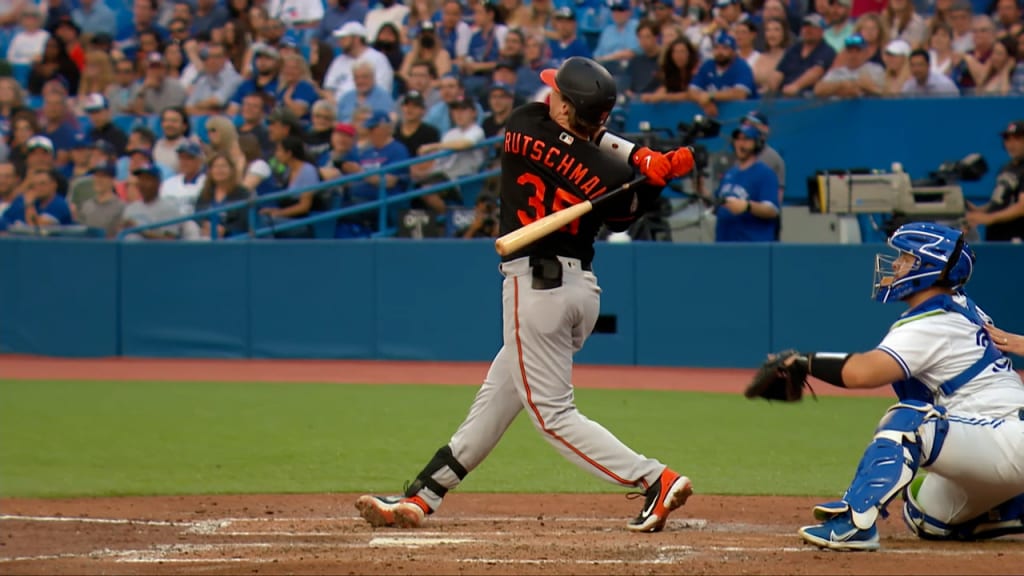 Orioles top prospect Adley Rutschman hits first major league home run,  shares 'full-circle moment' with Trey Mancini