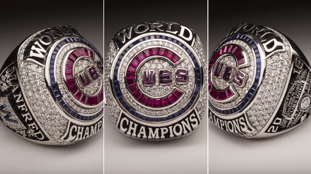 Chicago Cubs got their BLINGY World Series rings, which are worth