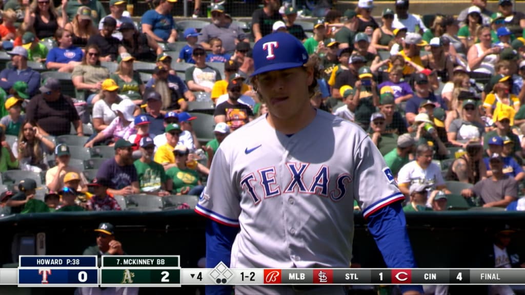 Spencer Howard strikes out four