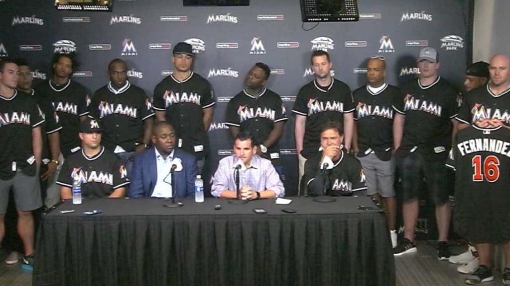 Miami Marlins MLB Jose Fernandez Shirsey Jersey Shirt