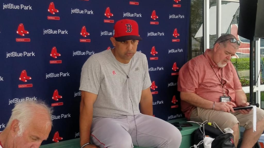 Red Sox manager Alex Cora stresses communication with players