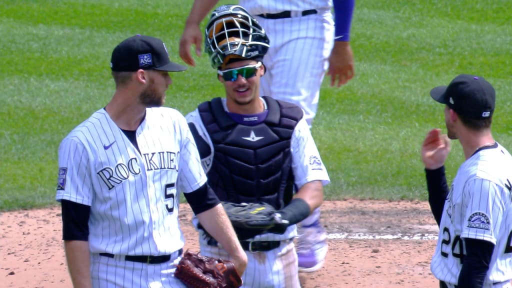 Colorado Rockies Team-Issued 2020 Home Opener Jersey: Raimel Tapia