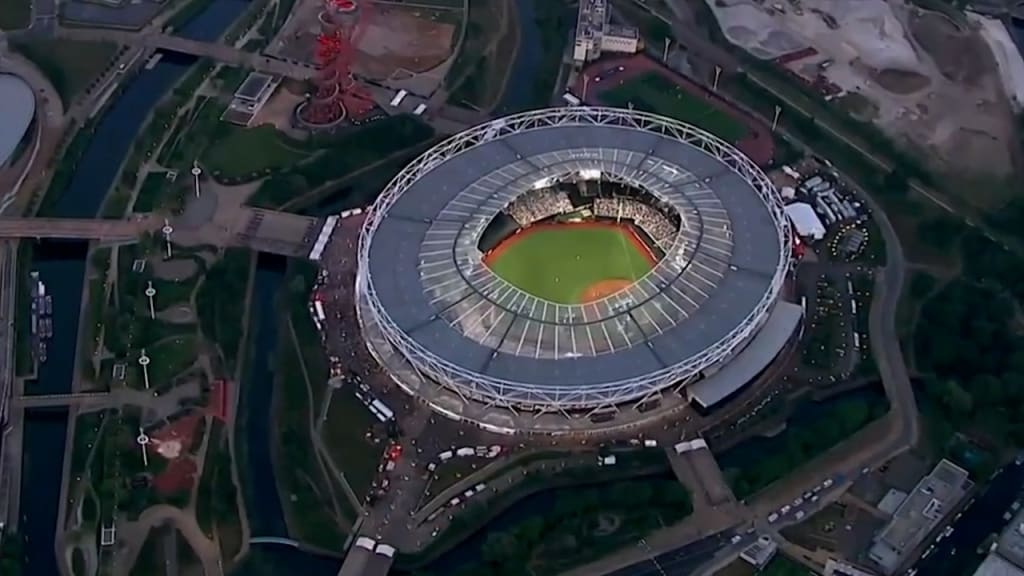 London MLB Series Chicago Cubs Training at London stadium - video  Dailymotion