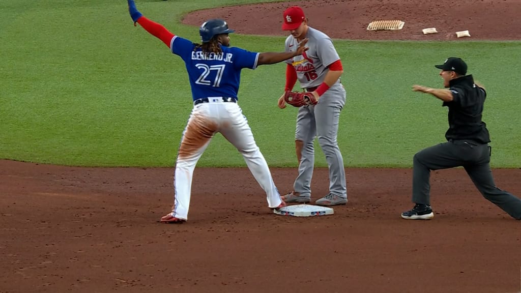 Vlad Jr.'s 1st stolen base