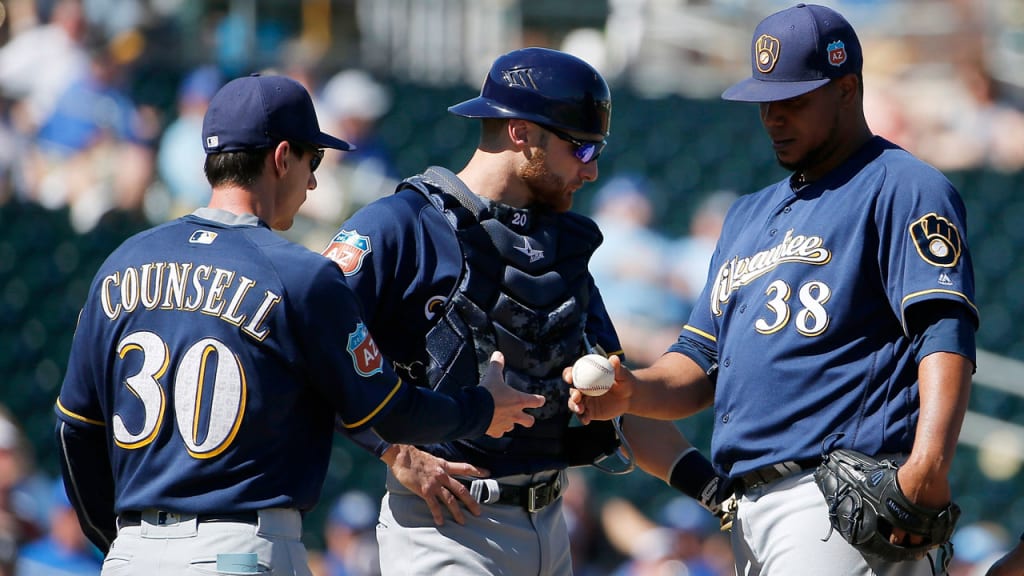"I follow Notre Dame and all of the Wisconsin teams," manager Craig Counsell said of March Madness. (AP)