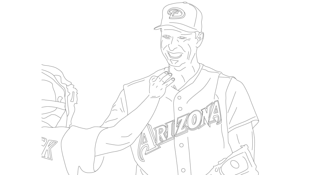 Throwback Coloring Pages | Arizona Diamondbacks