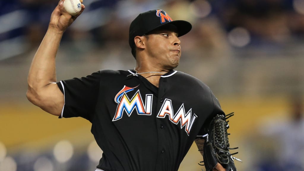 A.J. Ramos converted 32 saves in 38 chances for the Marlins during the 2015 season. (AP)