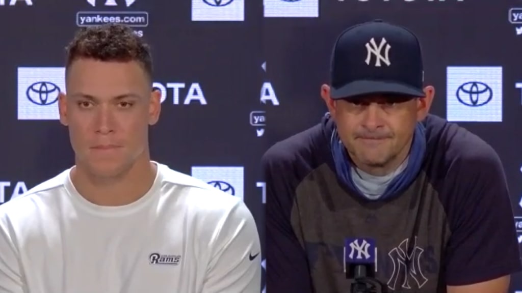 Aaron Judge's injury update