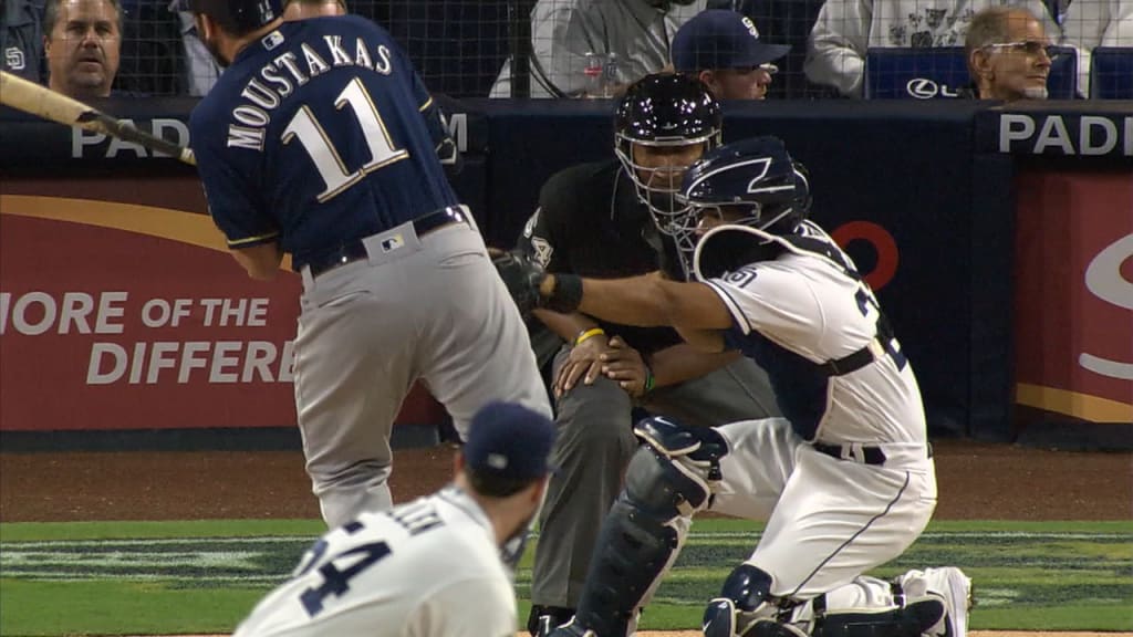 Moustakas leaves with an injury