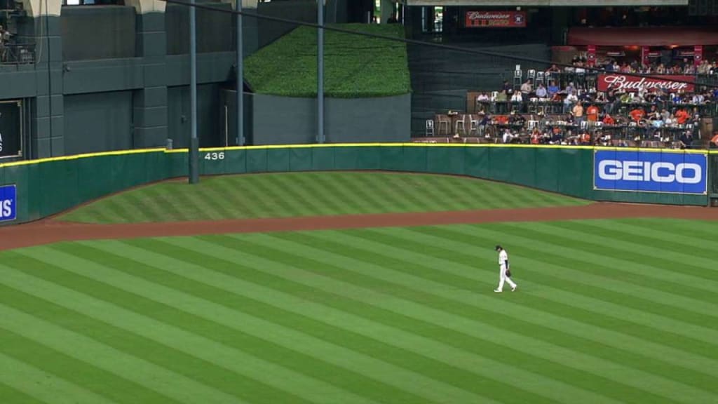 Minute Maid Park formerly Enron Field. The train runs for every