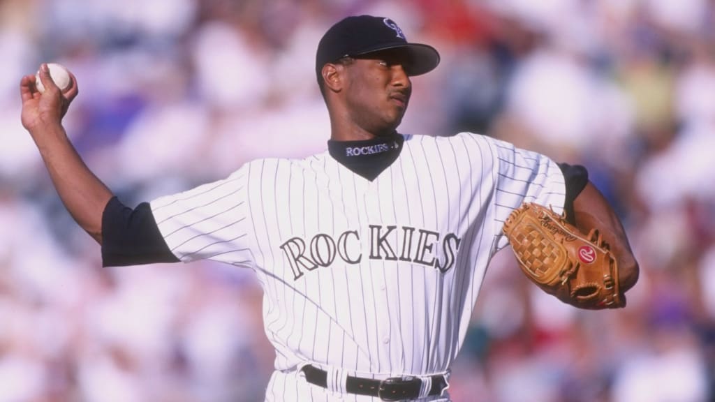 Which Colorado Rockies have recorded 200+ K pitching seasons? MLB